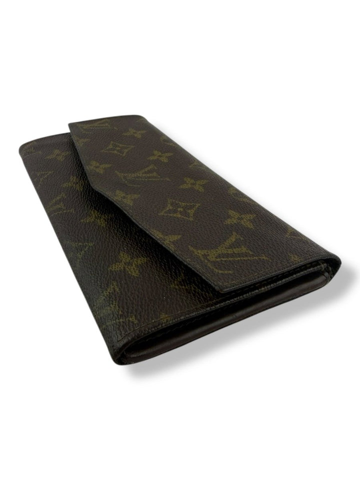 Louis Vuitton Vintage Brown Monogram Long Femme Wallet - Lux Central