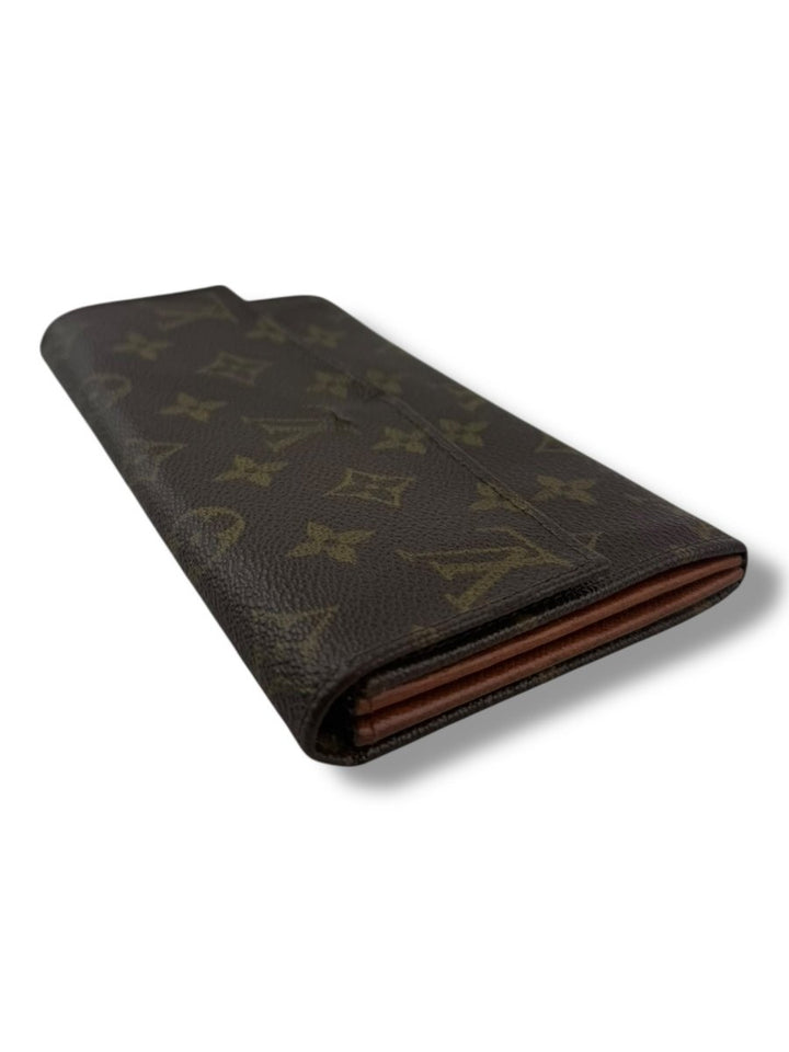 Louis Vuitton Vintage Brown Monogram Long Femme Wallet - Lux Central