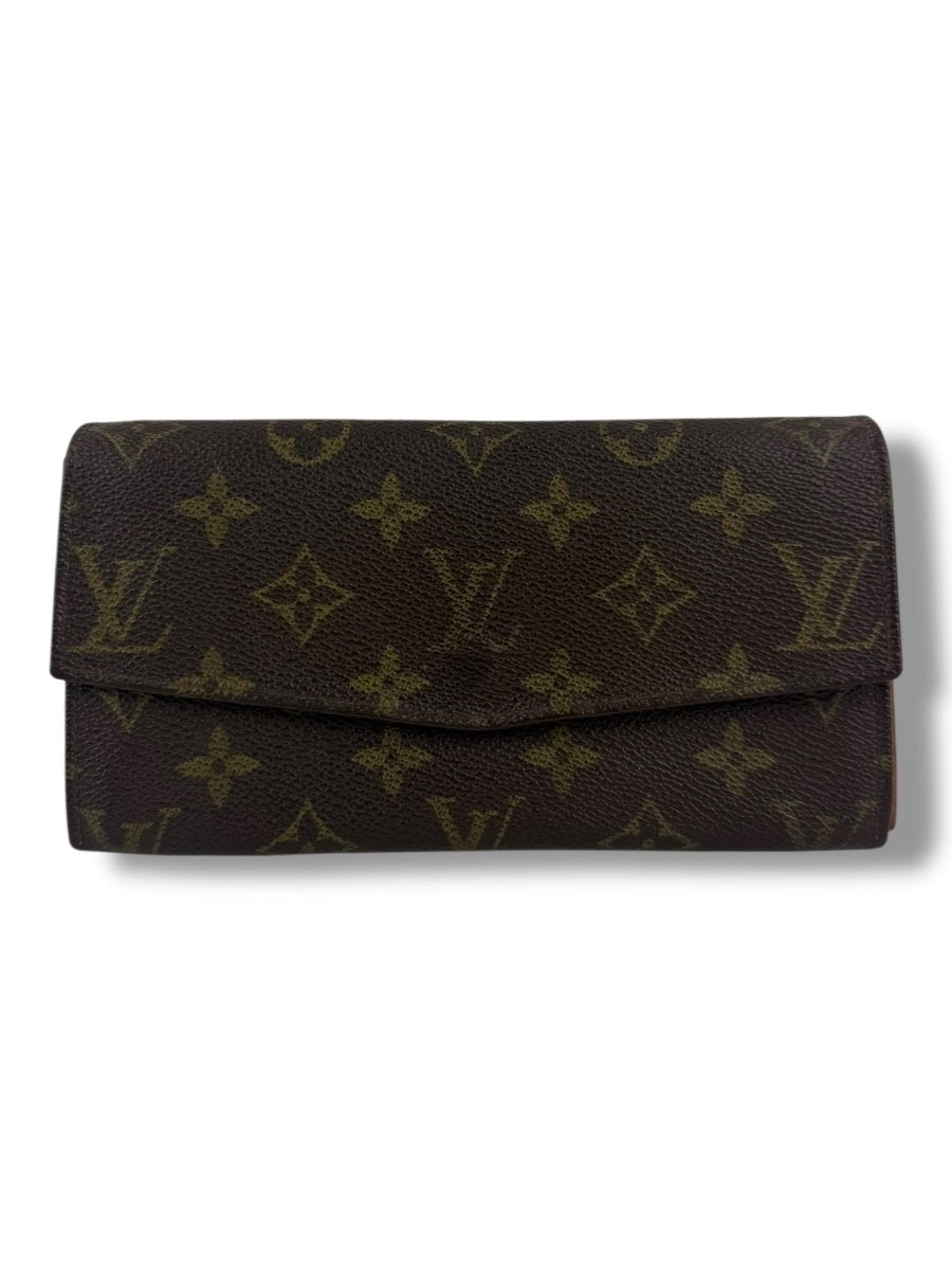 Louis Vuitton Vintage Brown Monogram Long Femme Wallet - Lux Central