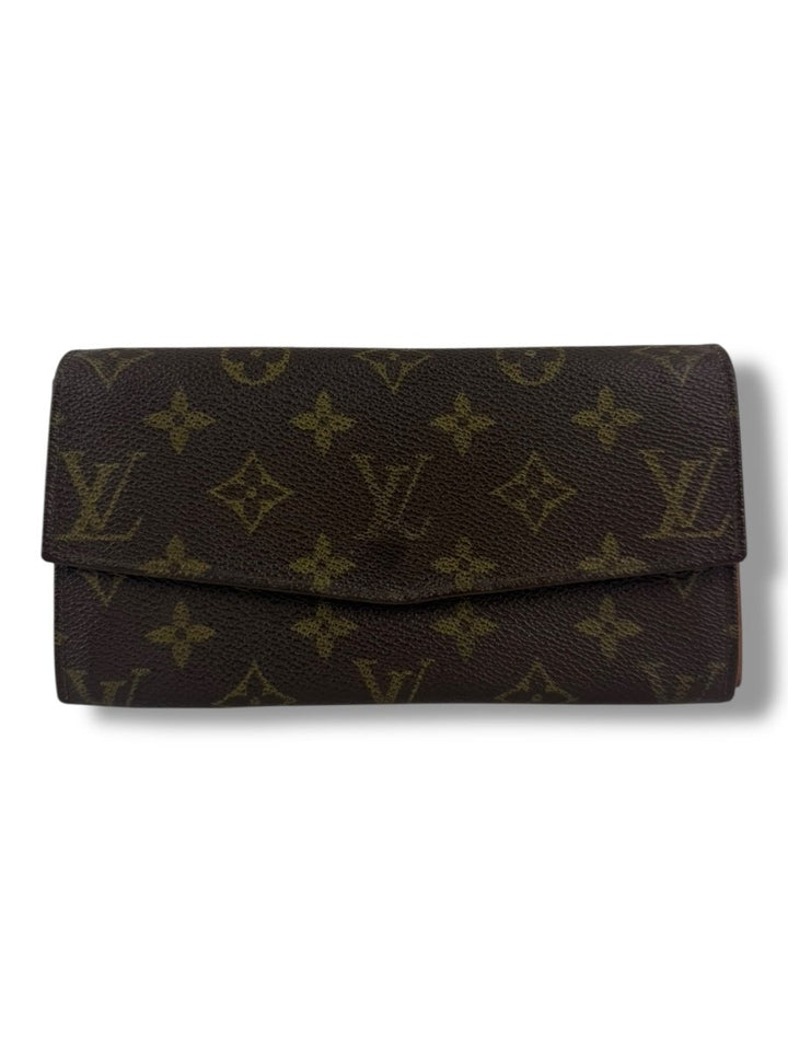 Louis Vuitton Vintage Brown Monogram Long Femme Wallet - Lux Central