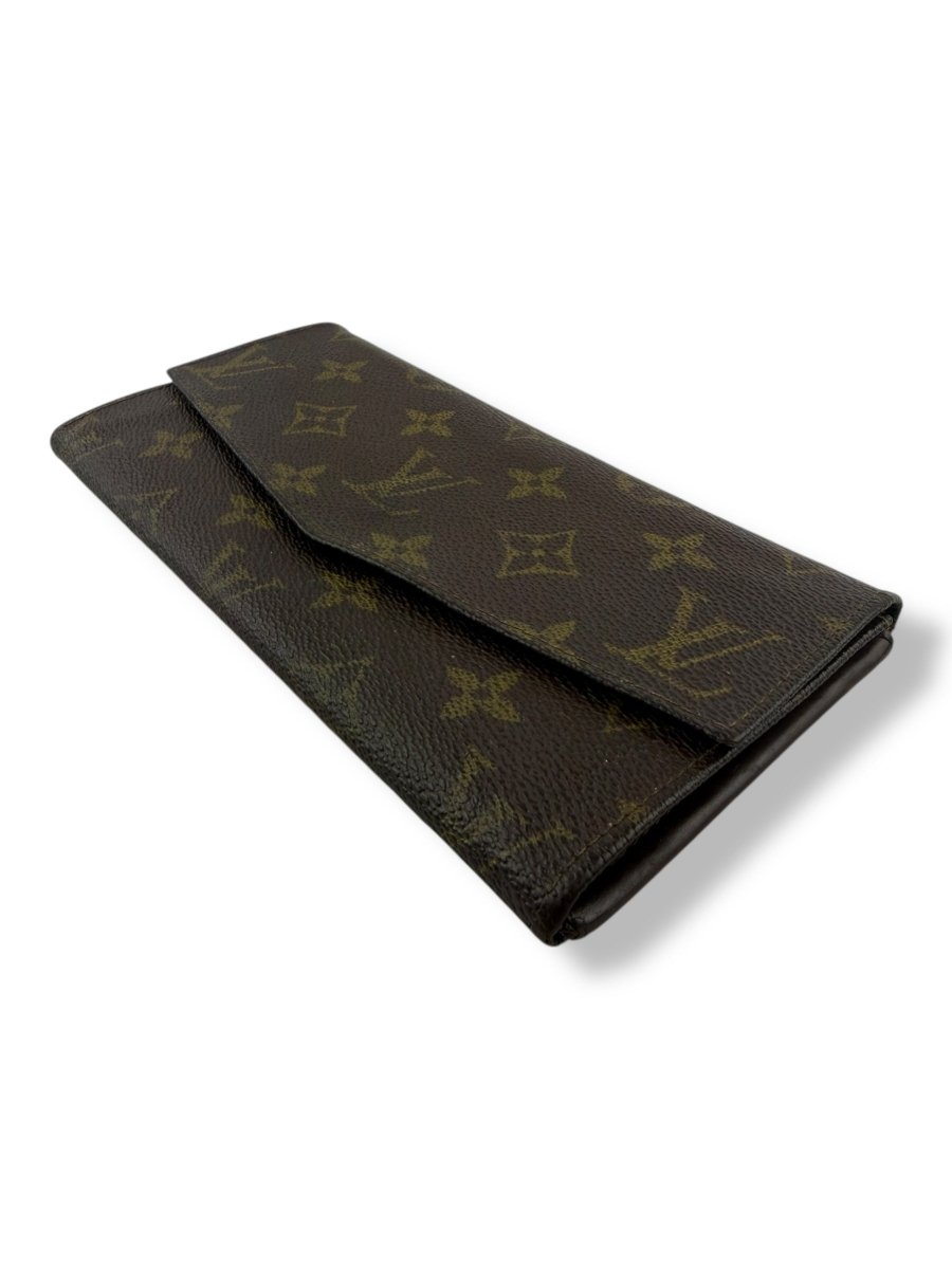 Louis Vuitton Vintage Brown Monogram Long Femme Wallet - Lux Central