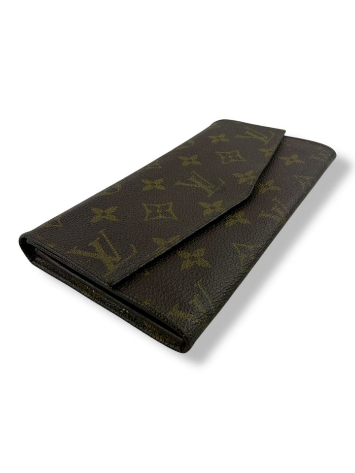 Louis Vuitton Vintage Brown Monogram Long Femme Wallet - Lux Central