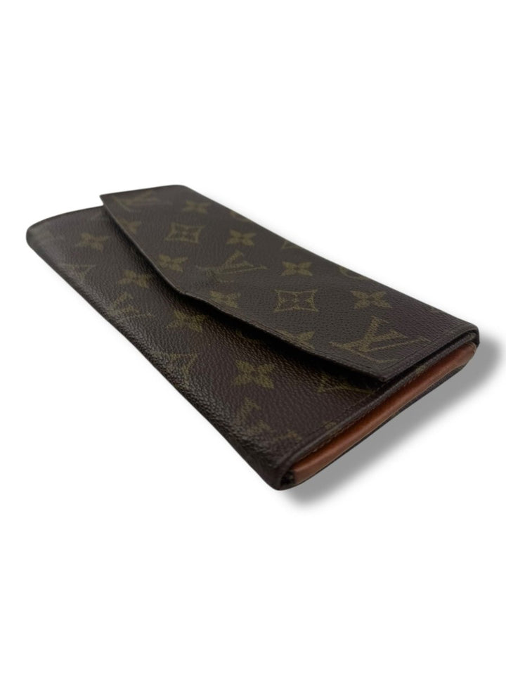 Louis Vuitton Vintage Brown Monogram Long Femme Wallet - Lux Central
