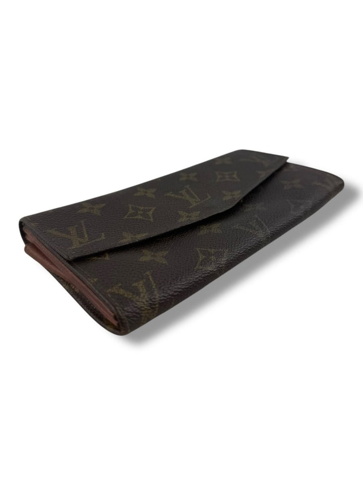 Louis Vuitton Vintage Brown Monogram Long Femme Wallet - Lux Central