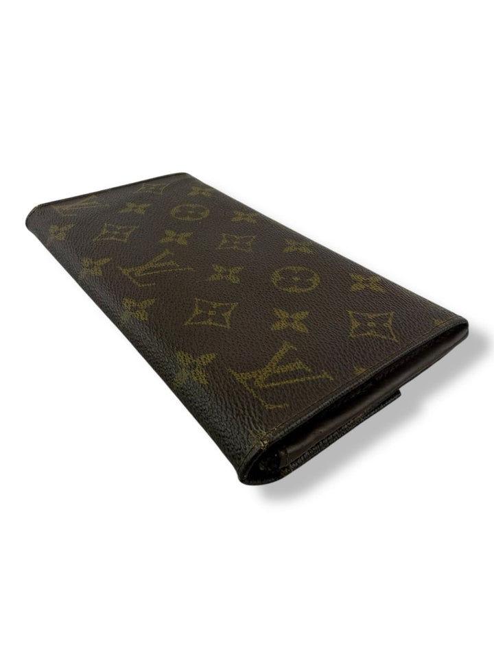 Louis Vuitton Vintage Brown Monogram Long Femme Wallet - Lux Central