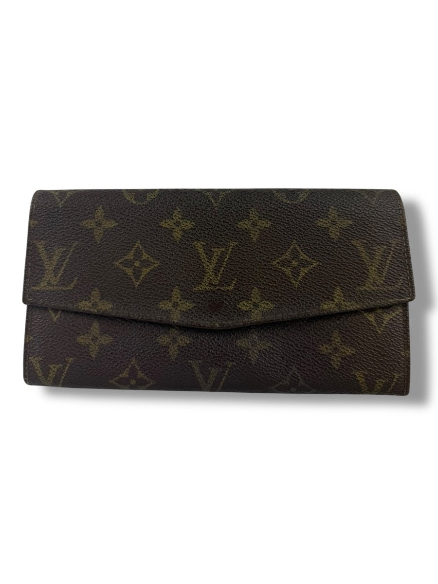Louis Vuitton Vintage Brown Monogram Long Femme Wallet - Lux Central