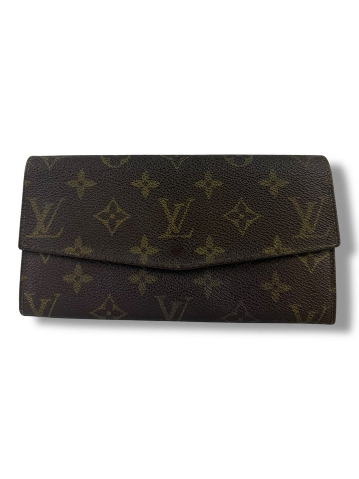 Louis Vuitton Vintage Brown Monogram Long Femme Wallet - Lux Central