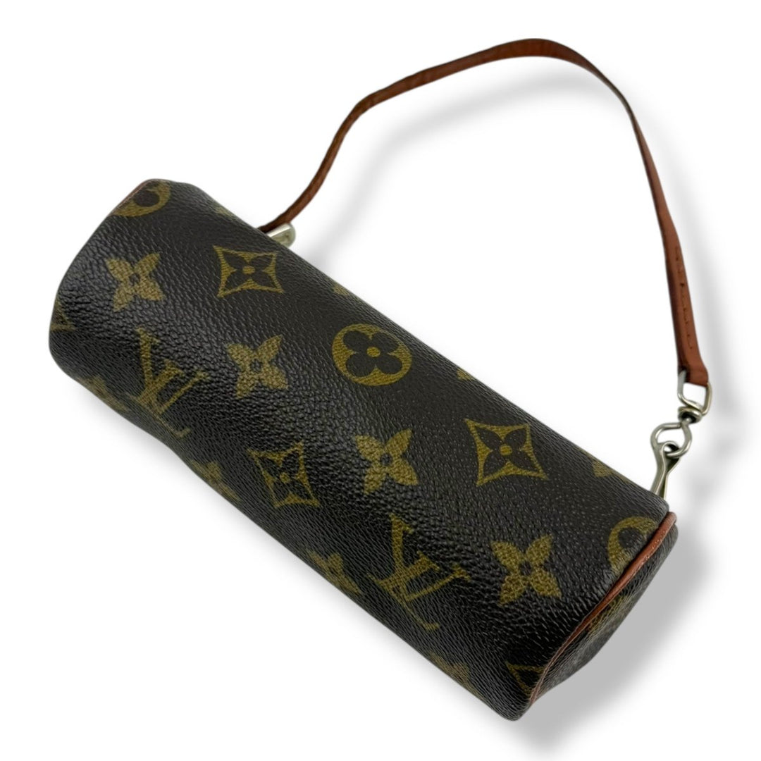Louis Vuitton Vintage Brown Monogram Mini Papillon Pouch - Lux Central