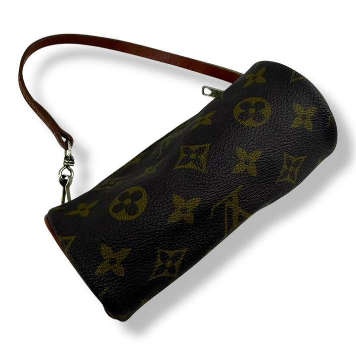 Louis Vuitton Vintage Brown Monogram Mini Papillon Pouch - Lux Central
