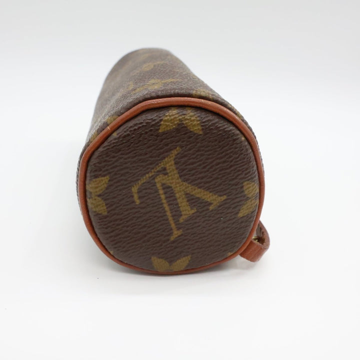 Louis Vuitton Vintage Brown Monogram Mini Papillon Pouch - Lux Central