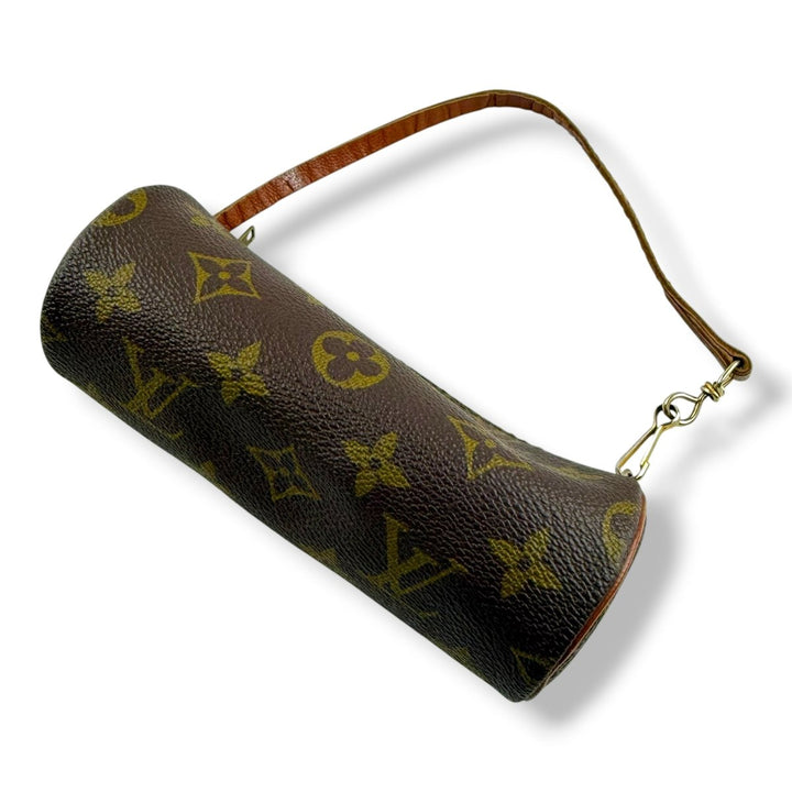 Louis Vuitton Vintage Brown Monogram Mini Papillon Pouch - Lux Central