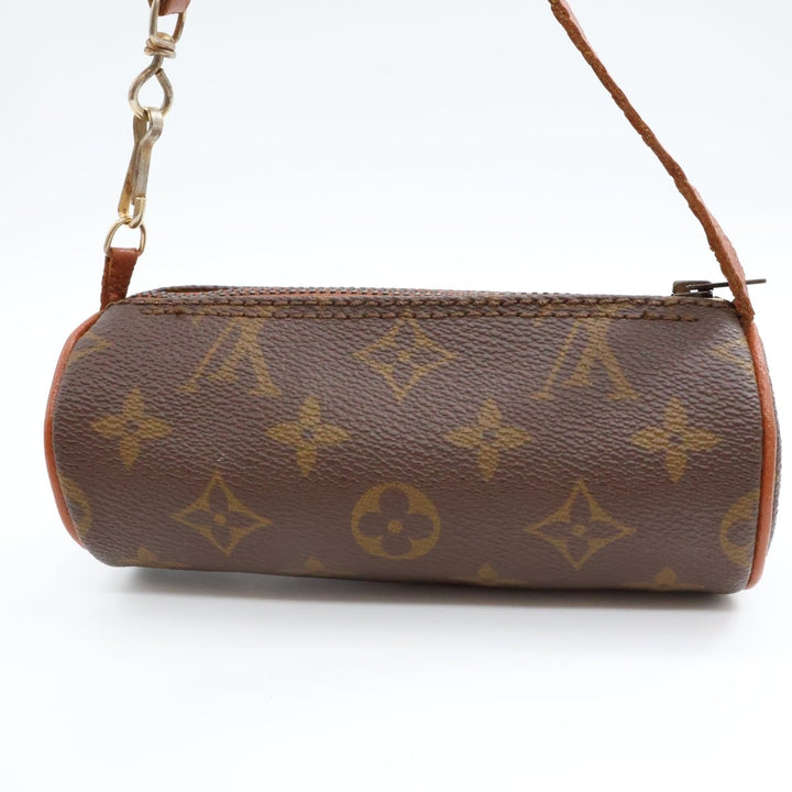 Louis Vuitton Vintage Brown Monogram Mini Papillon Pouch - Lux Central