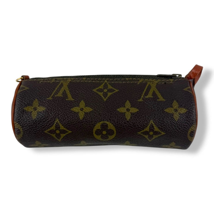 Louis Vuitton Vintage Brown Monogram Mini Papillon Pouch - Lux Central