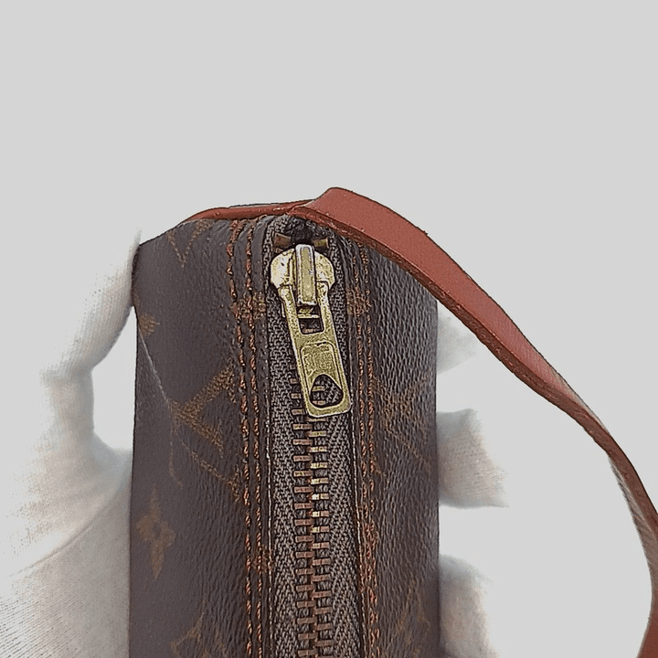 Louis Vuitton Vintage Brown Monogram Mini Papillon Pouch - Lux Central