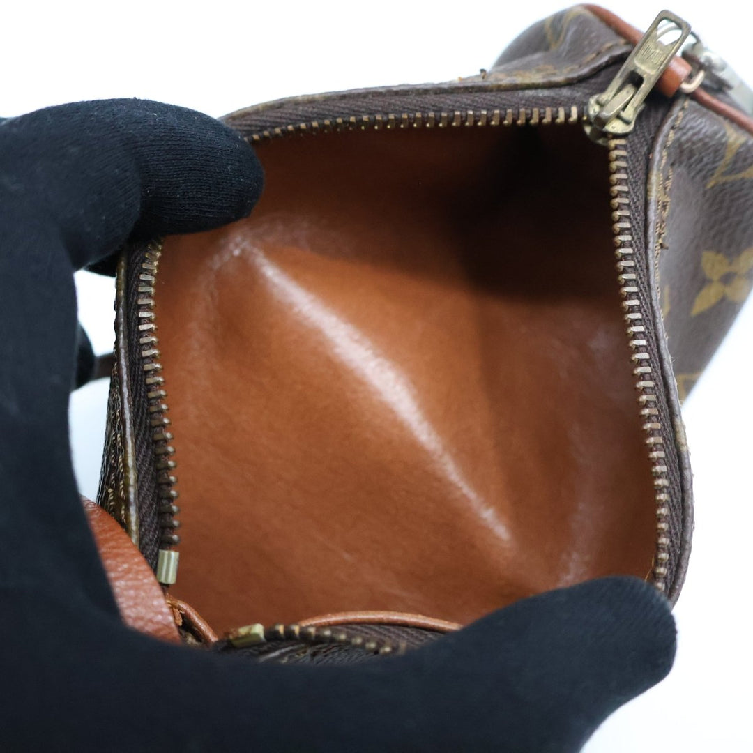 Louis Vuitton Vintage Brown Monogram Mini Papillon Pouch - Lux Central