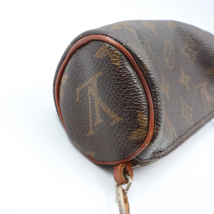 Louis Vuitton Vintage Brown Monogram Mini Papillon Pouch - Lux Central