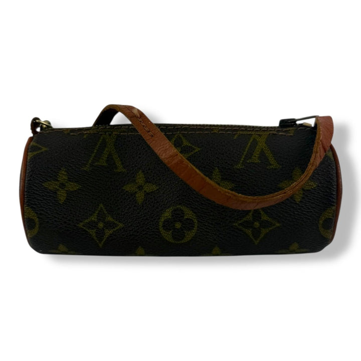 Louis Vuitton Vintage Brown Monogram Mini Papillon Pouch - Lux Central