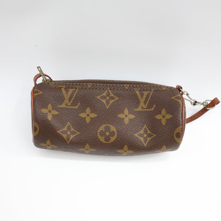 Louis Vuitton Vintage Brown Monogram Mini Papillon Pouch - Lux Central