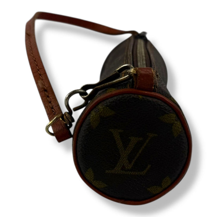 Louis Vuitton Vintage Brown Monogram Mini Papillon Pouch - Lux Central