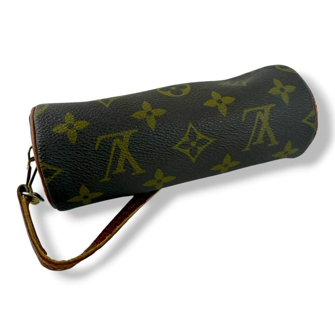 Louis Vuitton Vintage Brown Monogram Mini Papillon Pouch - Lux Central