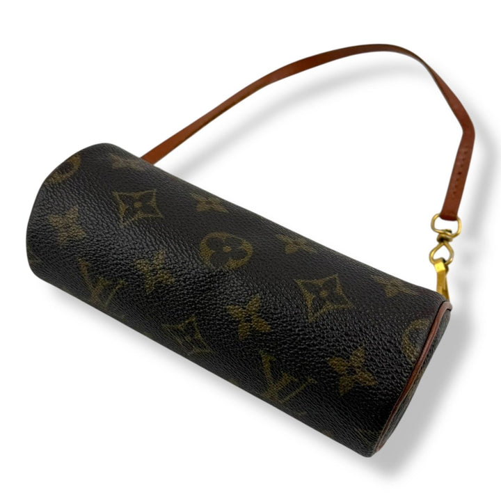 Louis Vuitton Vintage Brown Monogram Mini Papillon Pouch - Lux Central