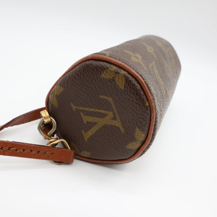 Louis Vuitton Vintage Brown Monogram Mini Papillon Pouch - Lux Central
