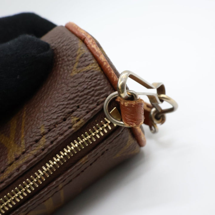 Louis Vuitton Vintage Brown Monogram Mini Papillon Pouch - Lux Central