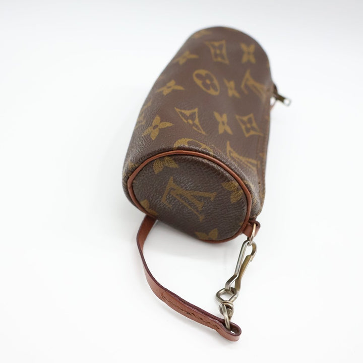 Louis Vuitton Vintage Brown Monogram Mini Papillon Pouch - Lux Central