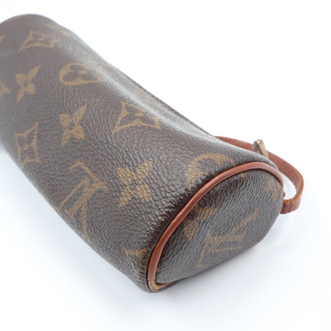 Louis Vuitton Vintage Brown Monogram Mini Papillon Pouch - Lux Central