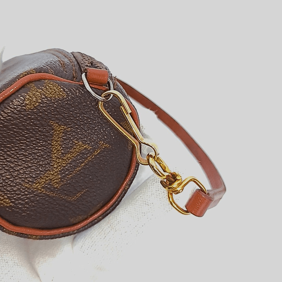 Louis Vuitton Vintage Brown Monogram Mini Papillon Pouch - Lux Central