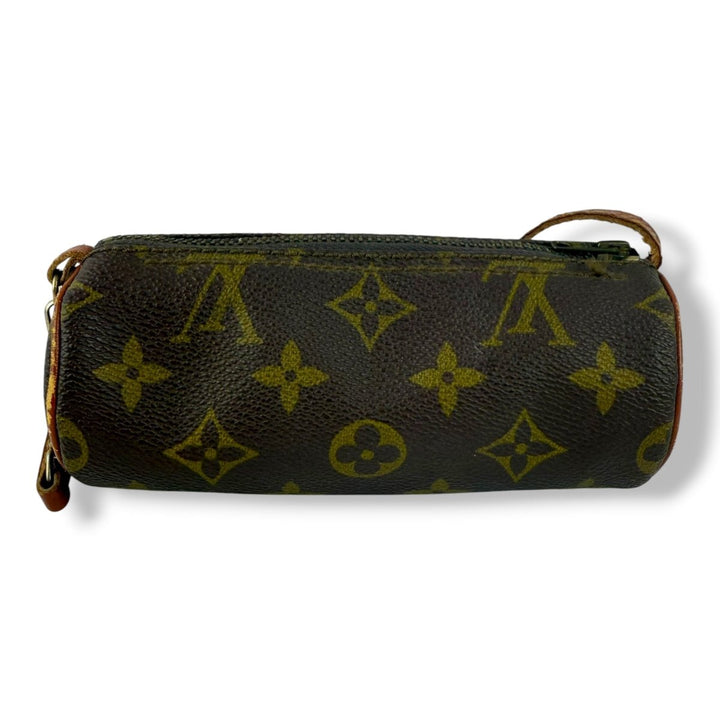Louis Vuitton Vintage Brown Monogram Mini Papillon Pouch - Lux Central