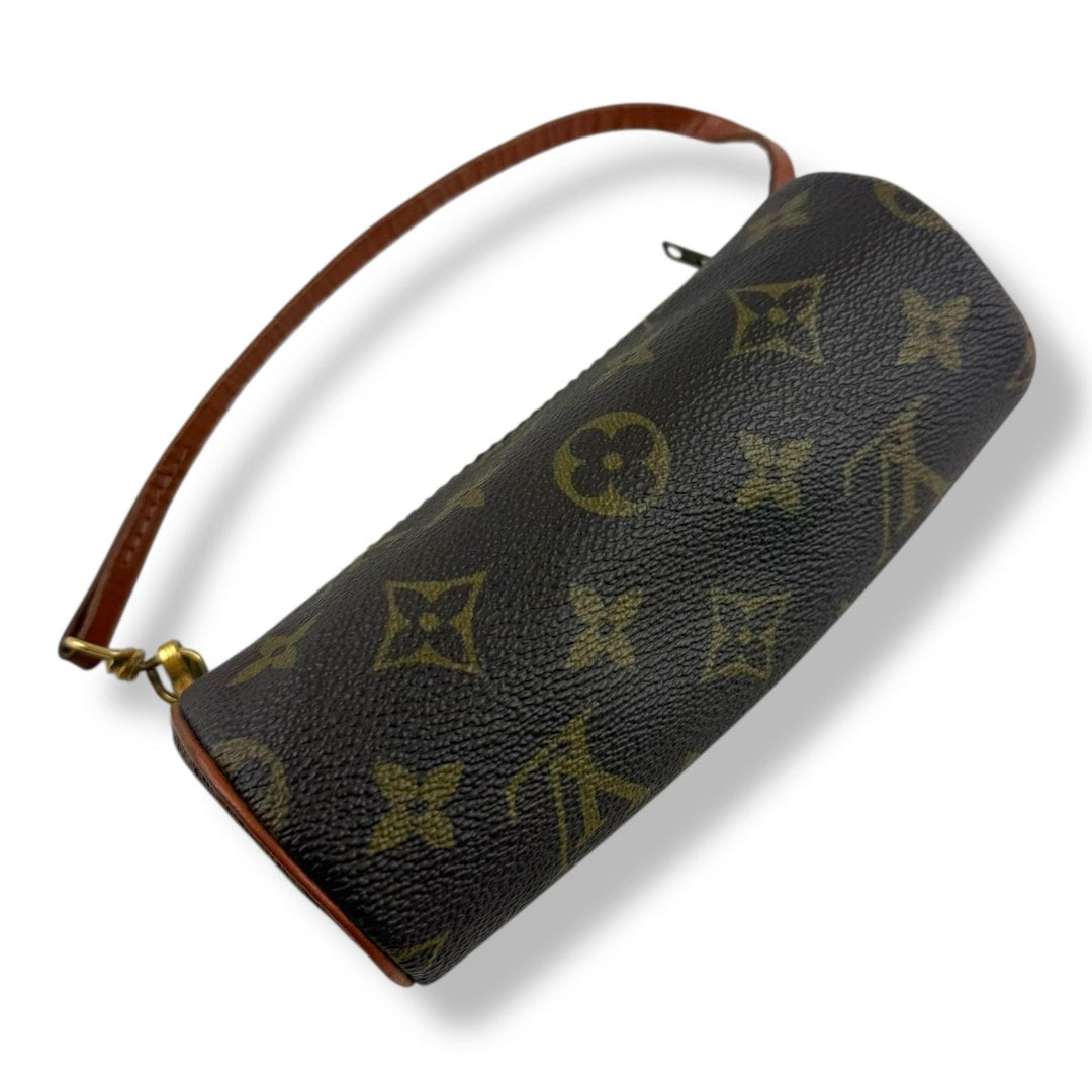 Louis Vuitton Vintage Brown Monogram Mini Papillon Pouch - Lux Central