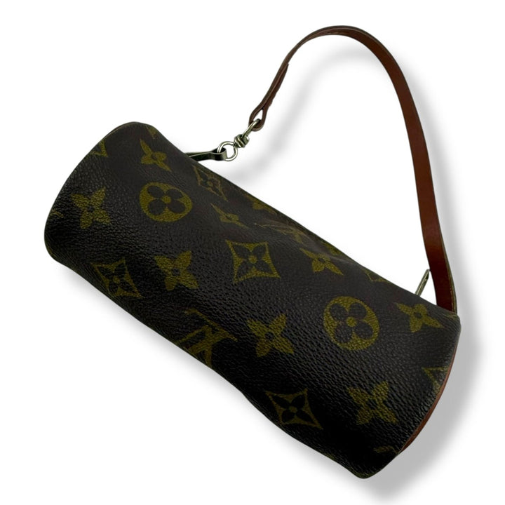 Louis Vuitton Vintage Brown Monogram Mini Papillon Pouch - Lux Central