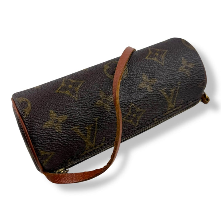 Louis Vuitton Vintage Brown Monogram Mini Papillon Pouch - Lux Central