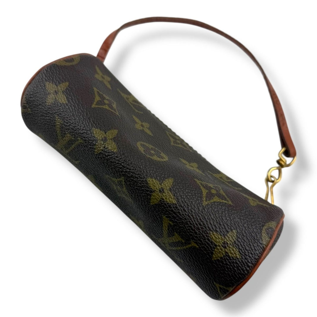 Louis Vuitton Vintage Brown Monogram Mini Papillon Pouch - Lux Central