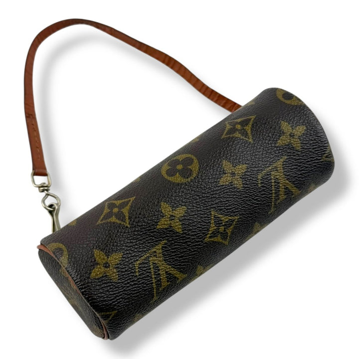 Louis Vuitton Vintage Brown Monogram Mini Papillon Pouch - Lux Central