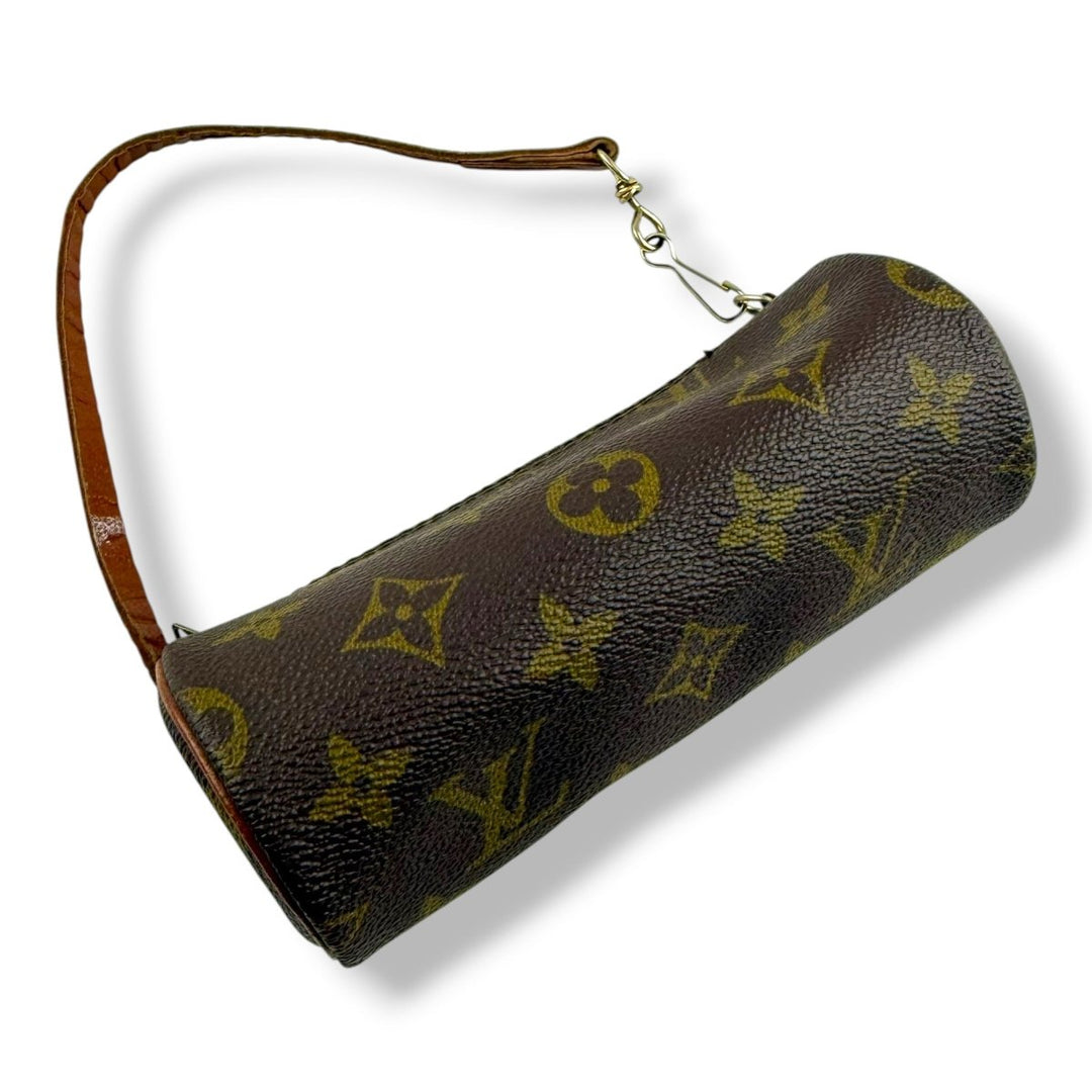 Louis Vuitton Vintage Brown Monogram Mini Papillon Pouch - Lux Central