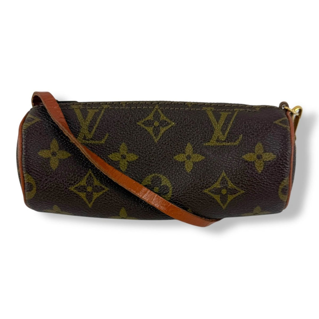 Louis Vuitton Vintage Brown Monogram Mini Papillon Pouch - Lux Central