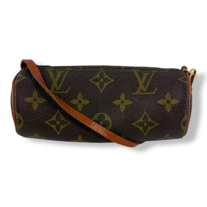 Louis Vuitton Vintage Brown Monogram Mini Papillon Pouch - Lux Central