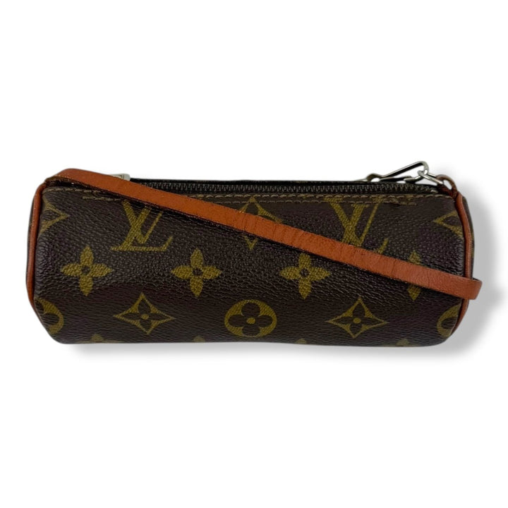 Louis Vuitton Vintage Brown Monogram Mini Papillon Pouch - Lux Central