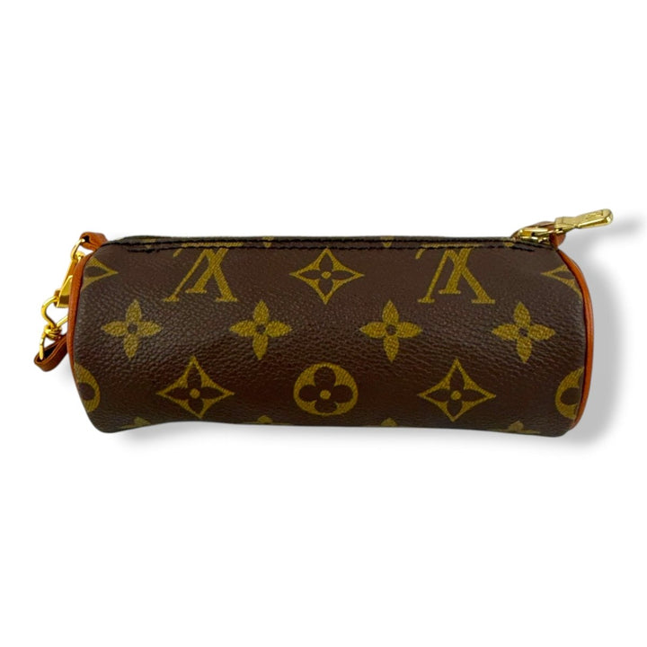 Louis Vuitton Vintage Brown Monogram Mini Papillon Pouch - Lux Central