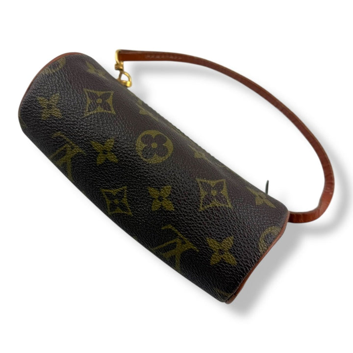 Louis Vuitton Vintage Brown Monogram Mini Papillon Pouch - Lux Central