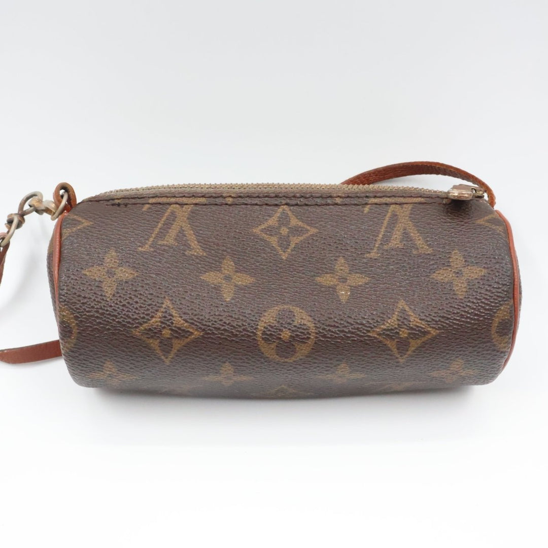 Louis Vuitton Vintage Brown Monogram Mini Papillon Pouch - Lux Central