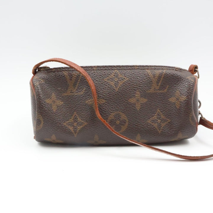 Louis Vuitton Vintage Brown Monogram Mini Papillon Pouch - Lux Central