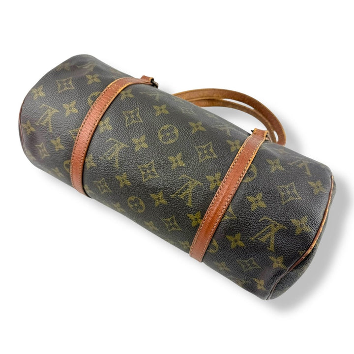 Louis Vuitton Vintage Brown Monogram Papillon 26 Handbag - Lux Central