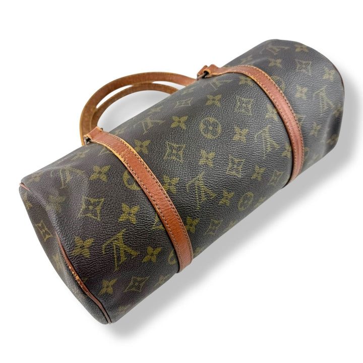 Louis Vuitton Vintage Brown Monogram Papillon 26 Handbag - Lux Central