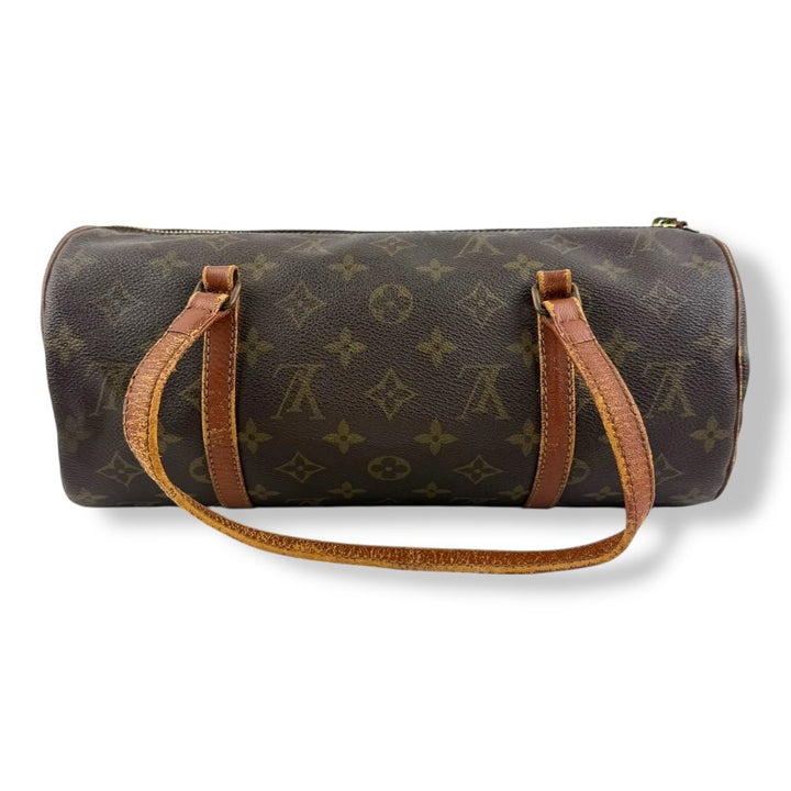 Louis Vuitton Vintage Brown Monogram Papillon 26 Handbag - Lux Central
