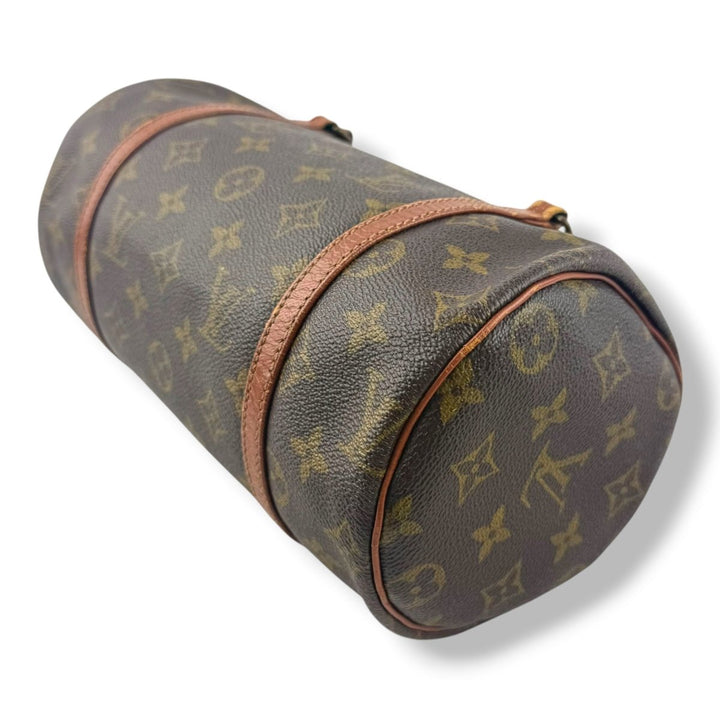 Louis Vuitton Vintage Brown Monogram Papillon 26 Handbag - Lux Central