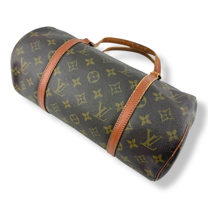 Louis Vuitton Vintage Brown Monogram Papillon 26 Handbag - Lux Central