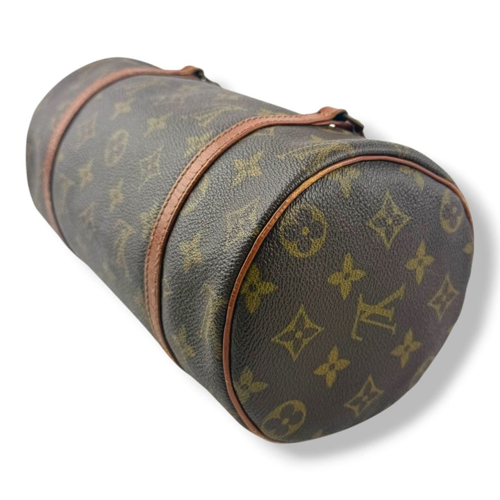 Louis Vuitton Vintage Brown Monogram Papillon 26 Handbag - Lux Central